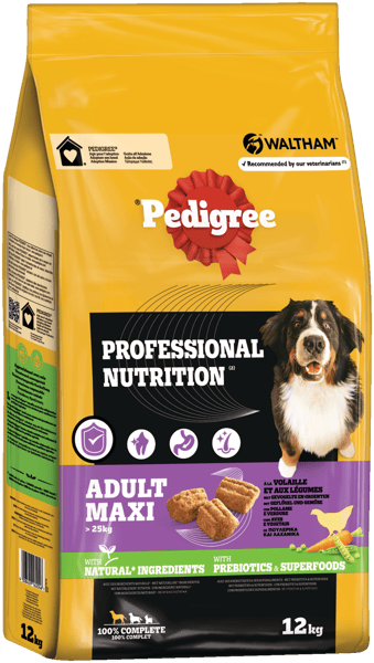 Kylling & Grøntsager Adult>25kg Pedigree 12kg