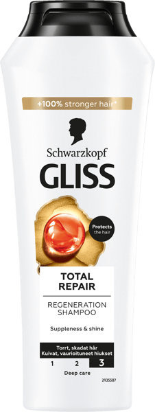 Gliss Total Repair Shampoo 250 ml