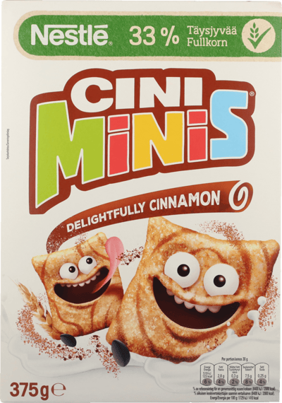 Cini-minis spannmål nestlé 375 g