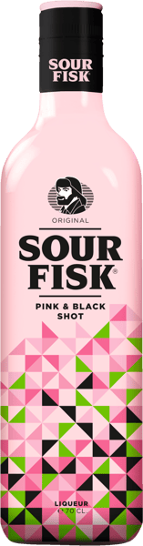 Sure Fisk Pink & Black 15% 07l