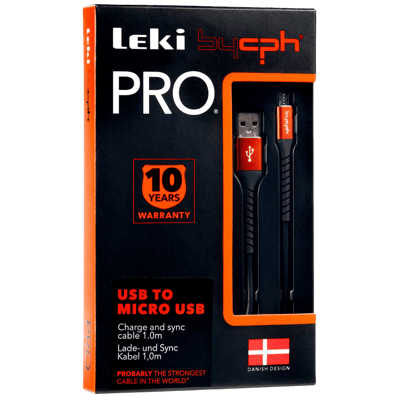 Leki bycph Pro Cable - USB to Micro USB 10 m
