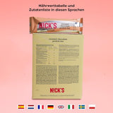 NICKS Protein Bar Mix, Keto Protein Bars Low carb snacks without added sugar, Gluten free | 15g protein with collagen (9 protein bars x 50g)