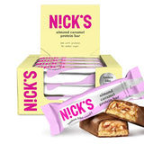 NICKS Protein Bar Mix, Keto Protein Bars Low carb snacks without added sugar, Gluten free | 15g protein with collagen (9 protein bars x 50g)