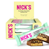 NICKS Protein Bar Mix, Keto Protein Bars Low carb snacks without added sugar, Gluten free | 15g protein with collagen (9 protein bars x 50g)