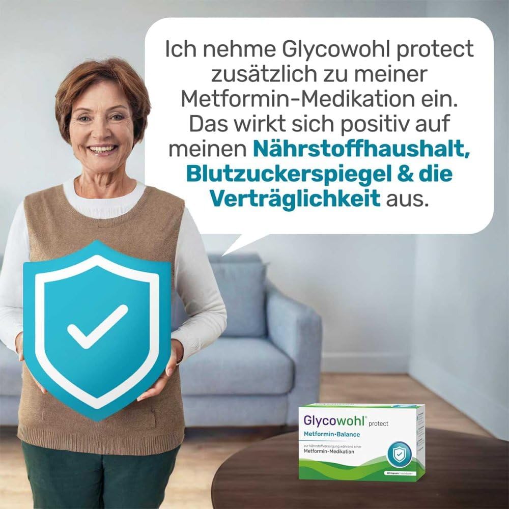 GLYCOWOHL Metformin Balance Nährstoffversorg.Kaps. 80 stk