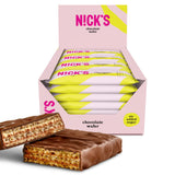 Nicks Keto Bar Peanuts N Fudge, snack al caramello di cioccolato, 175 calorie, 3,9 carboidrati netti, senza zucchero aggiunto, senza glutine, dolci a basso contenuto di carboidrati (15x40g)