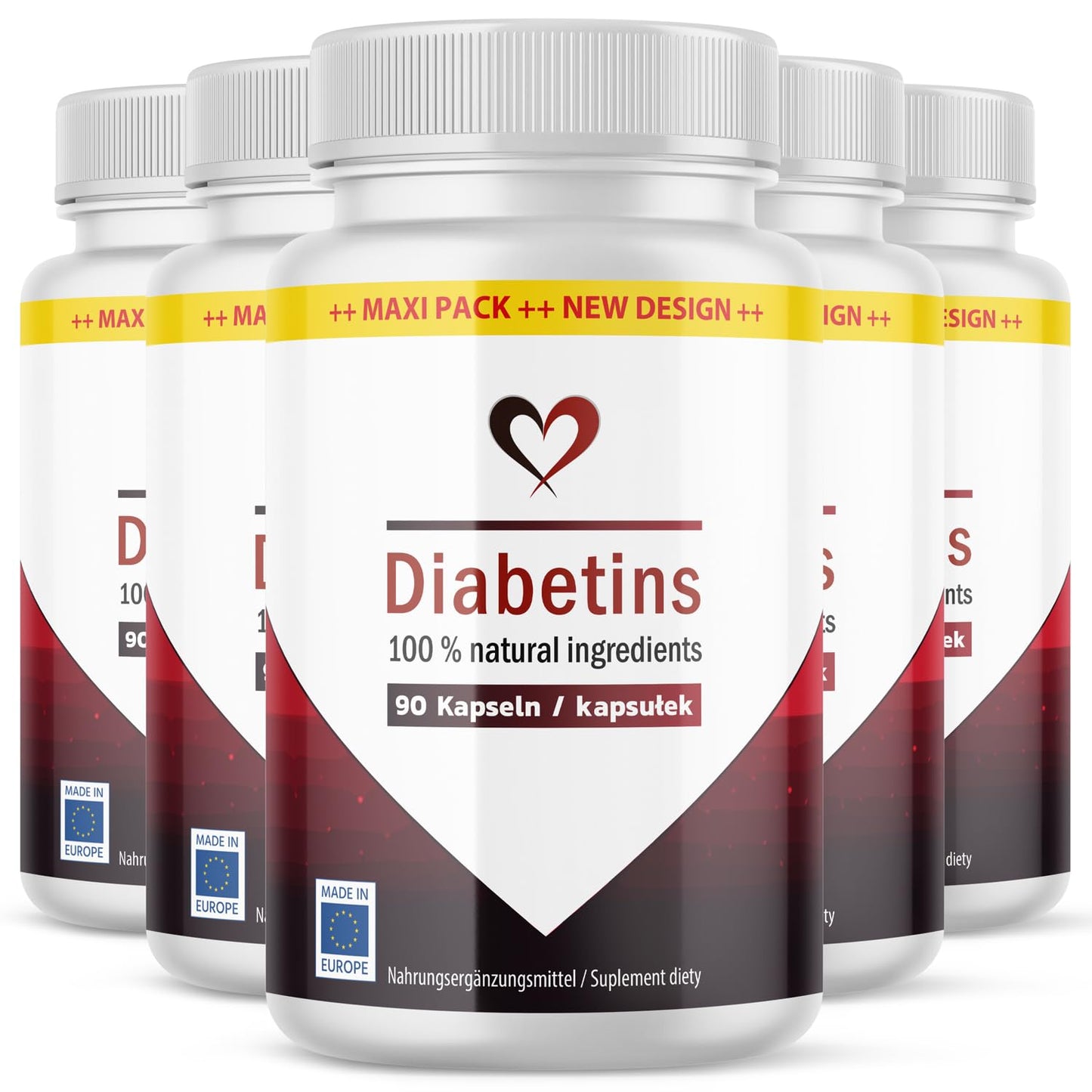 Diabetins capsules - quality for men and women - 90 Diabetin capsules Maxipack 1x