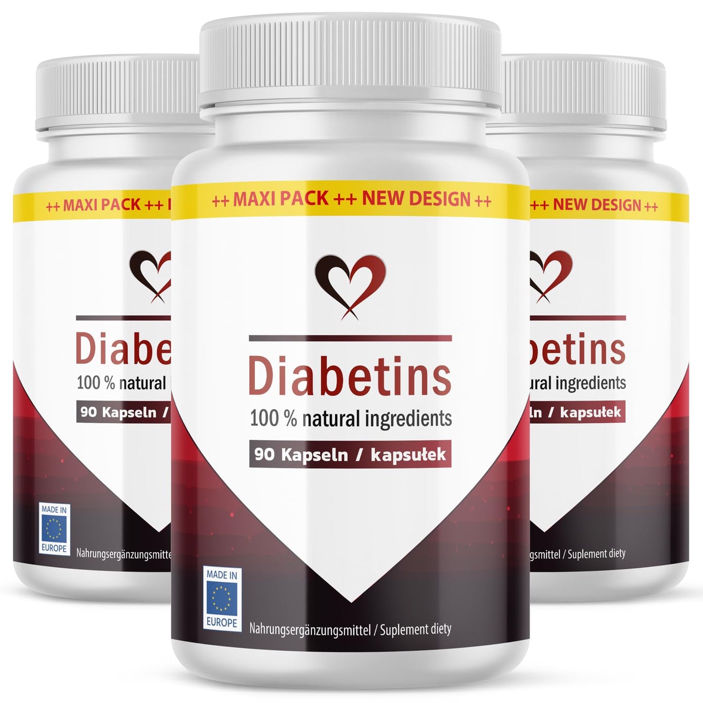 Diabetins capsules - quality for men and women - 90 Diabetin capsules Maxipack 1x