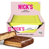 Nicks Keto Bar Peanuts N Fudge, snack al caramello di cioccolato, 175 calorie, 3,9 carboidrati netti, senza zucchero aggiunto, senza glutine, dolci a basso contenuto di carboidrati (15x40g)