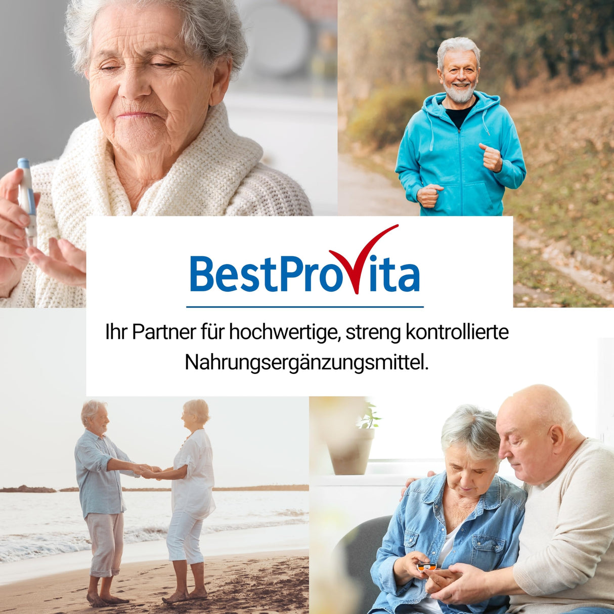 BestProvita Diabetin -kapsler (3 x 60 Diabetin -kapsler) - Naturlig multivitaminstøtte til type 2 -diabetes, blodsukkersænkning og diabetes vitaminer