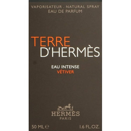 Hermès terre d'hèrmes 50ml eau de parfum spray intens