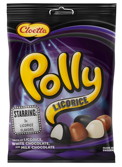 Cloetta Polly Lakrids 400g