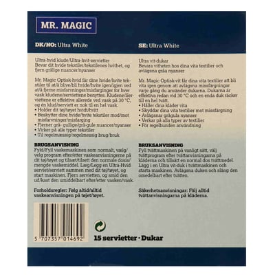 Mr Magic Ultra White 15 klude