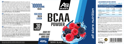 All Stars BCAA Pulver Berry Blast 420g