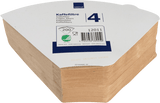 Kaffefilter 1x4 Ubleget 200 stk