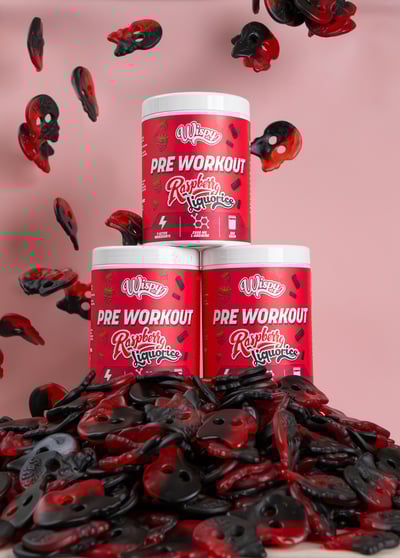 Wispy pre -workout Raspberry Liquorice