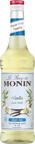 Monin Sirup Vanilje Sukkerfri 07l