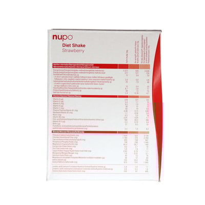 Nupo Diät Shake Value Pack - Erdbeer 30 Port