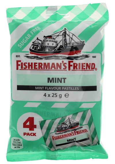 Prietenul pescarului Mint Green Stripe 4-Pak 100 g