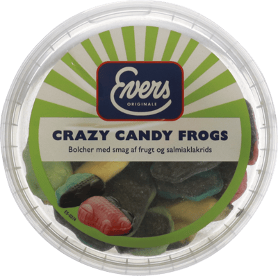 Crazy Candy Frogs Evers 600G