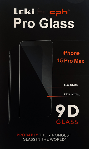 Leki bycph Pro Glass iPhone 15 Pro Max