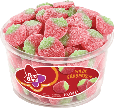 Band Red Jordbær 1000 g