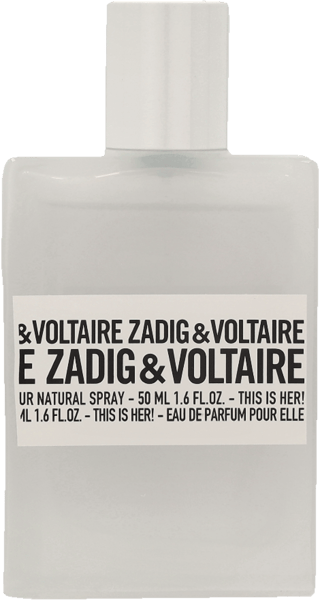 Zadig & Voltaire questa è lei! EDP ​​50 ml