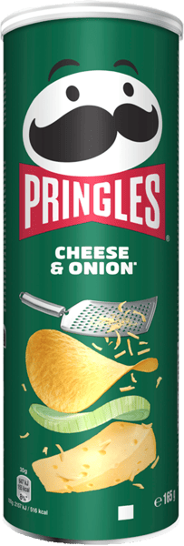 Brânză pringles și ceapă 165 g