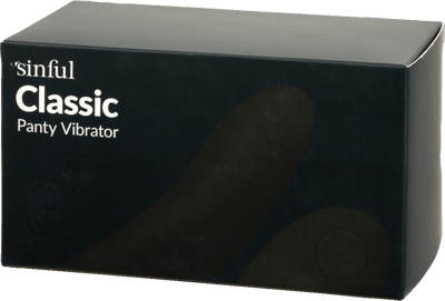Opladelig pecaminoso fjernbetjent trusse vibrator