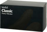 Opladelig pecaminoso fjernbetjent trusse vibrator
