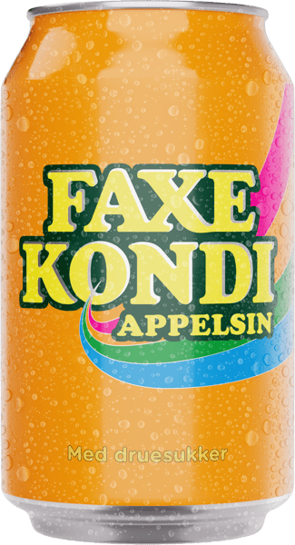 Faxe Kondi Appelsin 24x033l