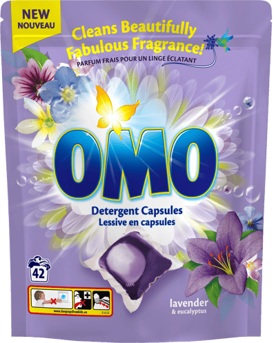 OMO Vaskekapsler Lavendel 42 stk