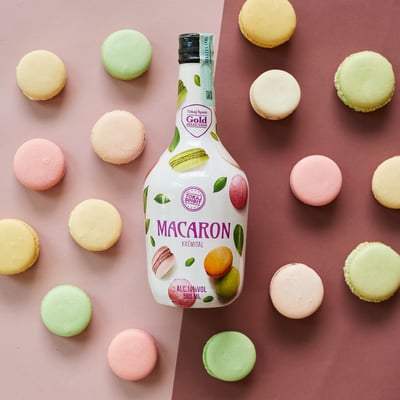 Cream Liqueur Macaron 15% 05l