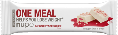 Nupo One Meal Bar cheesecake alla fragola