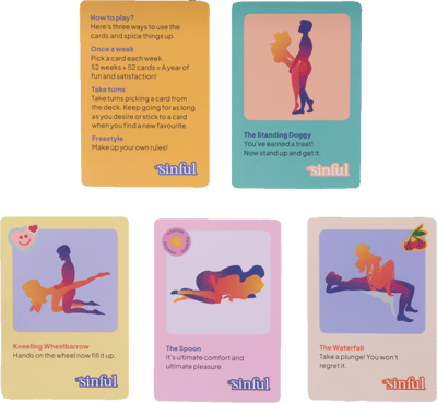 Juego de posiciones sexuales pecaminosas