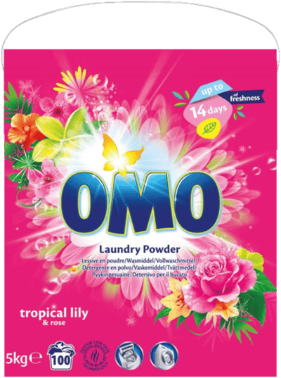 OMO Vaskepulver Tropical Lily & Rose 5 kg