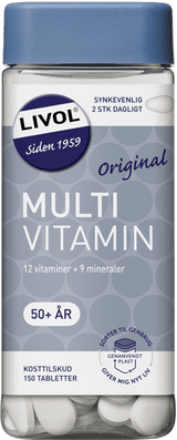 Livol Multivitamin 50+ 150 stk