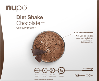 NuPo Diet Shake Value Pack - Cioccolato 30 Porta