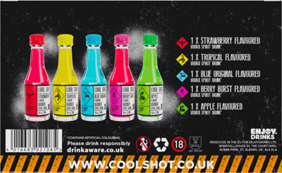 Scatto fresco mista 5% 5% 5 x 20 ml