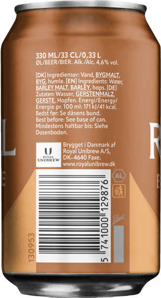 Royal Brown Ale 46% 24x33Cl