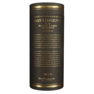 Miscela XO di Davidsen 15 anni 40% 07L