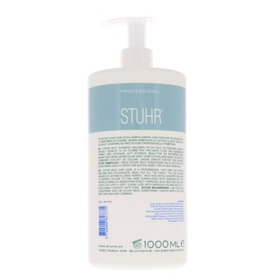 Stuhr mild hårpleie sjampo volum 1000 ml