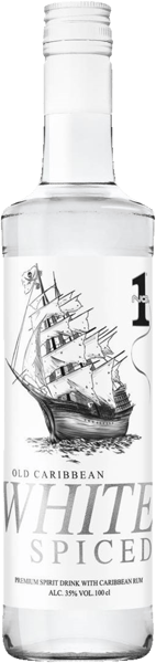 No1 Spiced White Caribbean with Rum 35% 1 l