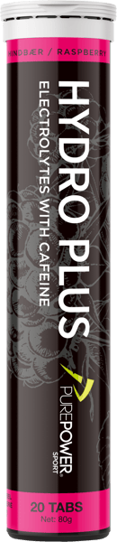 Purepower Hydro Plus Hindbærsmag 20 stk
