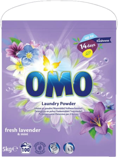 OMO Vaskepulver Lavender & Mint 5 kg