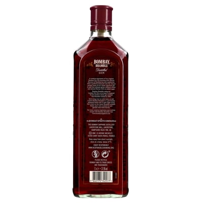 Bombay Bramble Dry Gin 375% 1 L