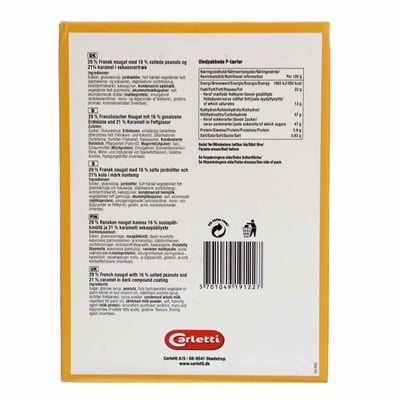 Carletti p-tærter karamel 500g