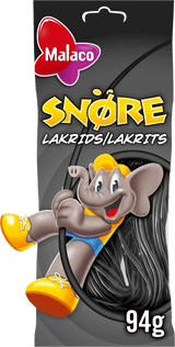 Malaco Lakridssnøre 94 g
