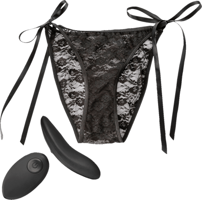 Opladelig pecaminoso fjernbetjent trusse vibrator
