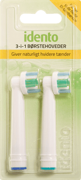 IDENTO 3-I-1 BørsteHoVeer 2 Stk